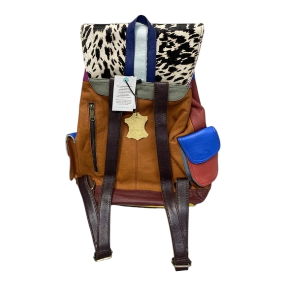 Soruka Blake Lightweight Backpack Handcrafted In Barcelona One Of A Kind NWT - Picture 2 of 6